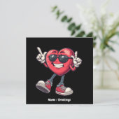 バレンタインデー ダンシングハート ボーイズ ガールズ ラブ 招待状 (スタンド正面)