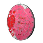 バレンタインデー ダーツボード (正面右)