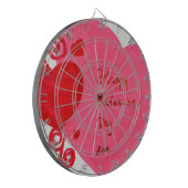 バレンタインデー ダーツボード (正面左)