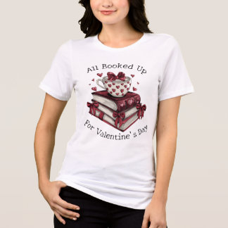 バレンタインデー チェリーレッドの本に予約完了 トライブレンドTシャツ