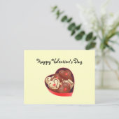 バレンタインデー/チョコレート シーズンポストカード (スタンド正面)