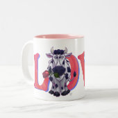 バレンタインデー ツートーンマグカップ (正面左)