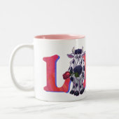 バレンタインデー ツートーンマグカップ (左)