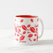 バレンタインデー ツートーンマグカップ (正面右)