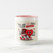 バレンタインデー ツートーンマグカップ (中央)