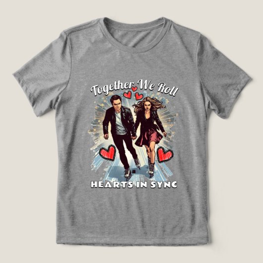 バレンタインデー トライブレンドTシャツ (デザイン正面)