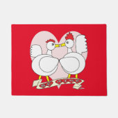 バレンタインデー ドアマット (正面)