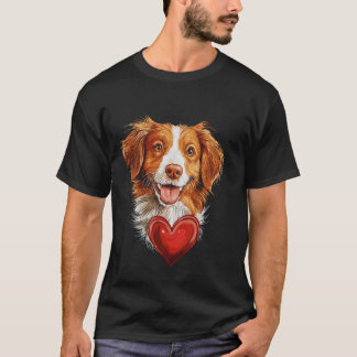 バレンタインデー ノバスコシア ダック トーリング レトリーバー 面白い Tシャツ