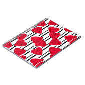 バレンタインデー ノートブック (左側)