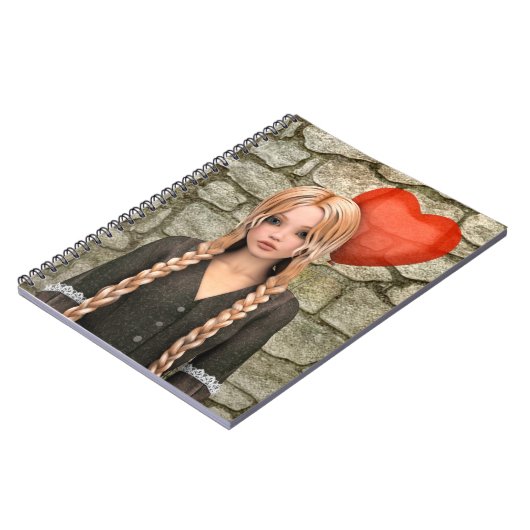 バレンタインデー ノートブック (左側)