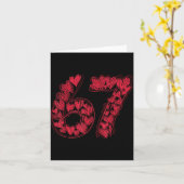 バレンタインデー ハンドドローンハート67 かわいい教師 カード (黄色い花)