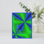 バレンタインデー – ハートと蝶の虹 シーズンカード (スタンド正面)