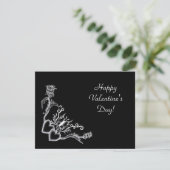 バレンタインデー – ハートと蝶の黒 シーズンカード (スタンド正面)