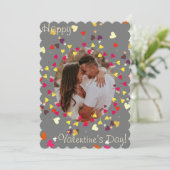 バレンタインデー，ハートコンフェティスとバルーン シーズンカード (スタンド正面)