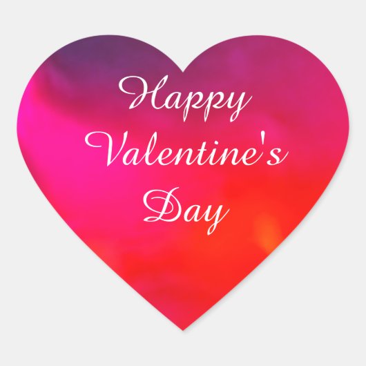 バレンタインデー ハートシール (正面)