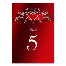 バレンタインデー，ハート結婚，テーブル番号