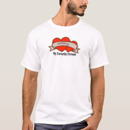 バレンタインデー ハート リボン ロマンティック ラブ デザイン Tシャツ