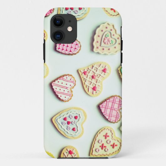 バレンタインデー,バレンタインデー, Cookie Case-Mate iPhoneケース (裏面)