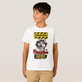 バレンタインデー・パピーラブ Tシャツ (正面フル)
