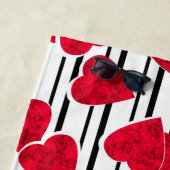 バレンタインデー ビーチタオル (インサイチュ)