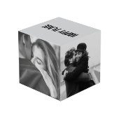 バレンタインデー フォトキューブ (裏面アングル)