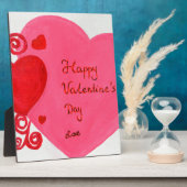 バレンタインデー フォトプラーク (側面)