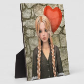バレンタインデー フォトプラーク (側面)