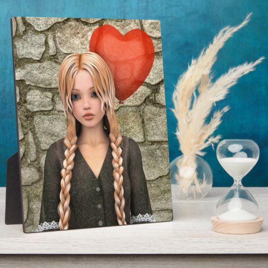 バレンタインデー フォトプラーク (側面)