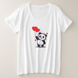 バレンタインデー プラスサイズTシャツ