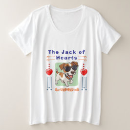 バレンタインデー プラスサイズTシャツ