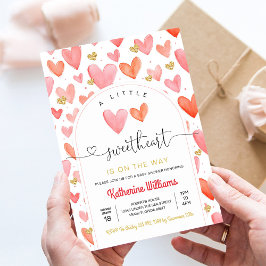 バレンタインデー ベビーシャワー 招待状