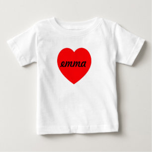 バレンタインデー ベビーTシャツ