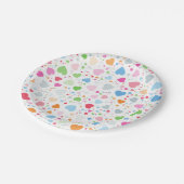 バレンタインデー ペーパープレート (アングル)