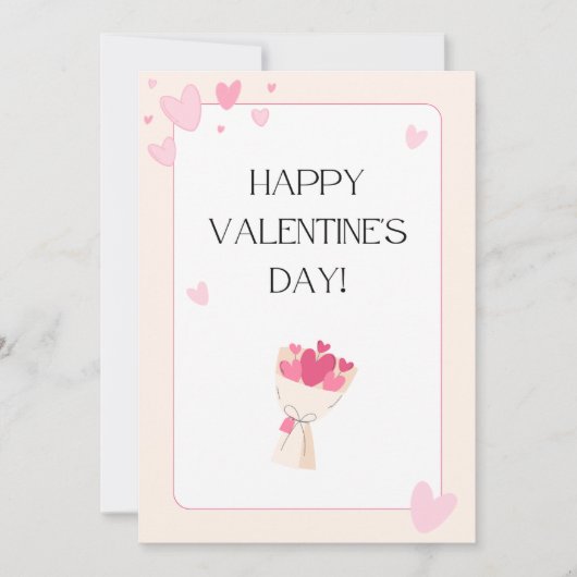 バレンタインデー，ホリデーカード シーズンカード (正面)