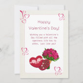 ♥バレンタインデー♥ホリデーカード シーズンカード (正面)