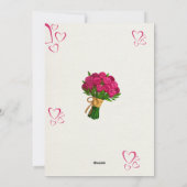 ♥バレンタインデー♥ホリデーカード シーズンカード (裏面)