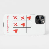 バレンタインデー ホワイト iPhoneケース (裏面横)