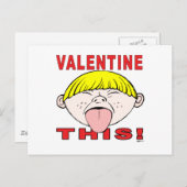 バレンタインデー！ボーイ シーズンポストカード (正面/裏面)