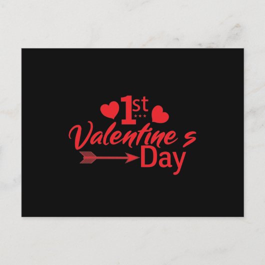 バレンタインデー ポストカード (正面)