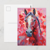 バレンタインデー ポストカード (正面/裏面)