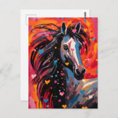 バレンタインデー ポストカード (正面/裏面)