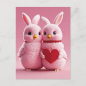 バレンタインデー，ポストクロッシング ポストカード (正面)