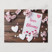 バレンタインデー，ポストクロッシング ポストカード (正面)