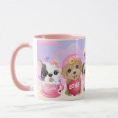 バレンタインデー マグカップ (左)