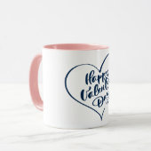 バレンタインデー マグカップ (正面左)