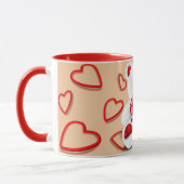 バレンタインデー マグカップ (左)