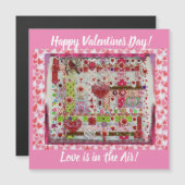 バレンタインデー マグネット (正面/裏面)