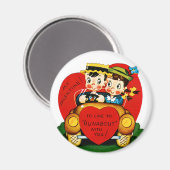 バレンタインデー マグネット (正面/裏面)