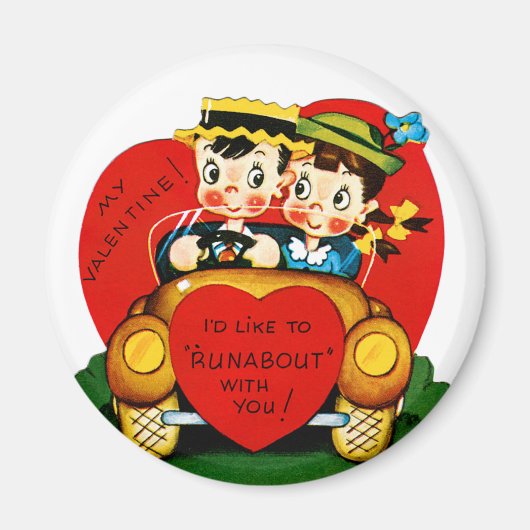 バレンタインデー マグネット (正面)