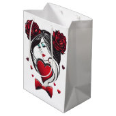 バレンタインデー ミディアムペーパーバッグ (裏面アングル)